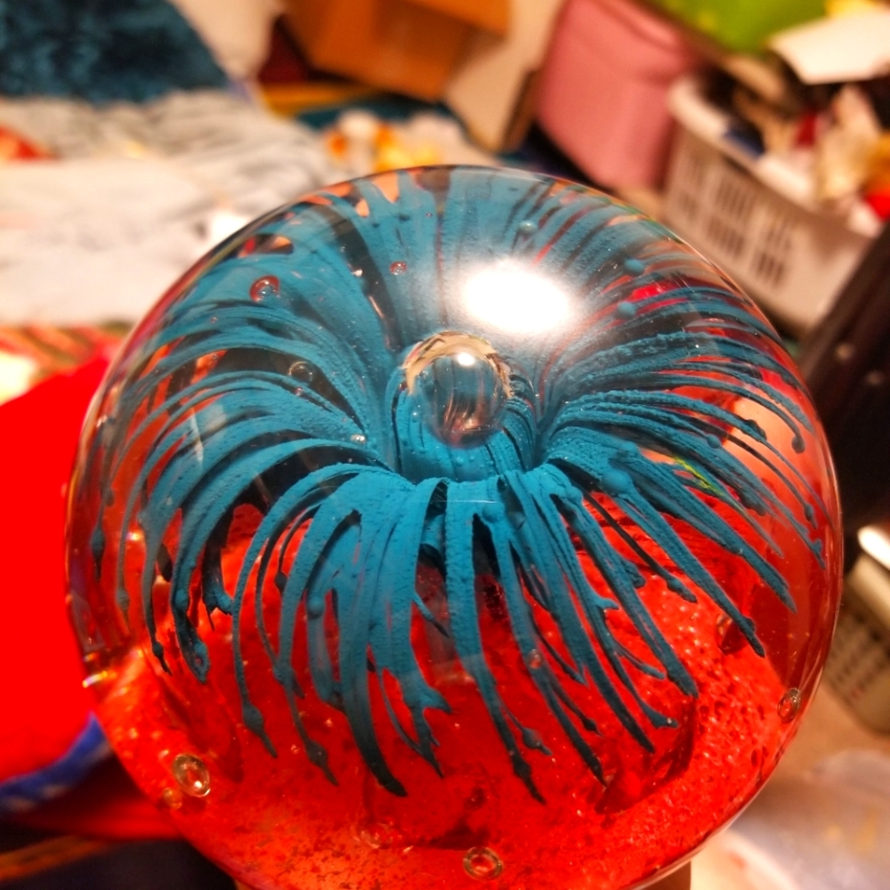 Beautiful glass decor